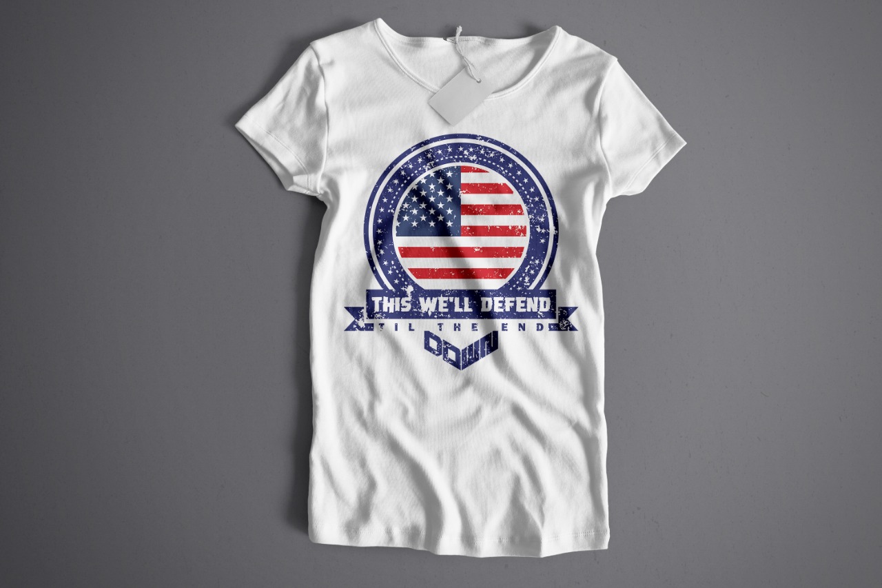 T-shirt Design by Inventive Design for DOWN APPAREL | Design #29209397