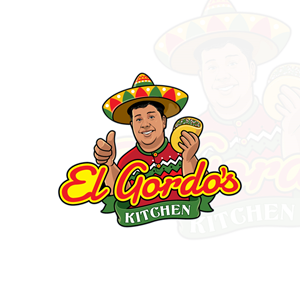 El Gordo’s Kitchen | Diseño de Logo por logoford