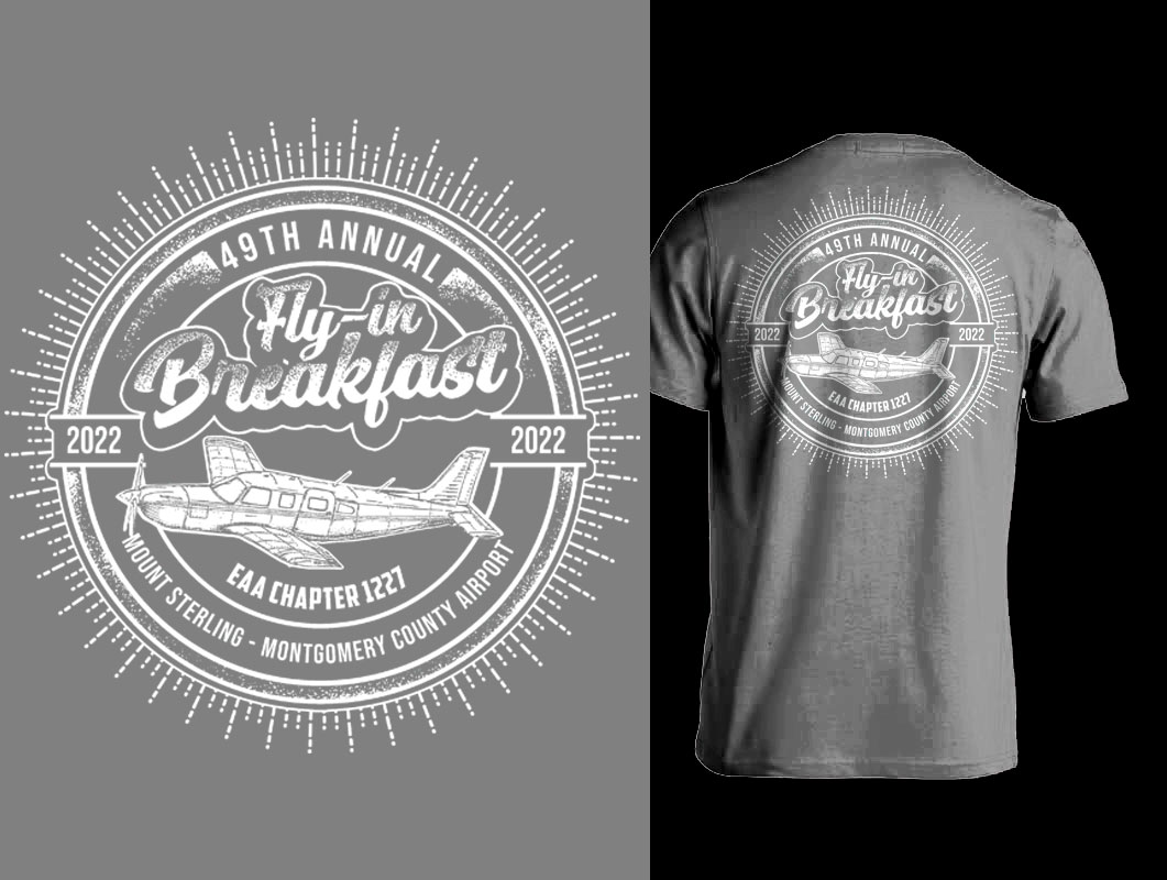 Diseño de Camiseta por Pahe Creation para EAA Chapter 1227 | Diseño: #29204366