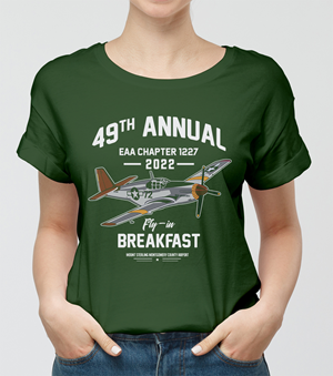 Diseño de Camiseta por Monica Frieda para EAA Chapter 1227 | Diseño: #29206087
