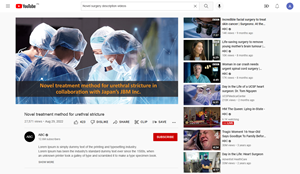 Diseño de YouTube por M79 para este proyecto | Diseño: #29201613
