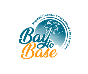 Bay to Base , Magnetic Island. It's not a race, it's an adventure | Logo Design by Paint-Tools