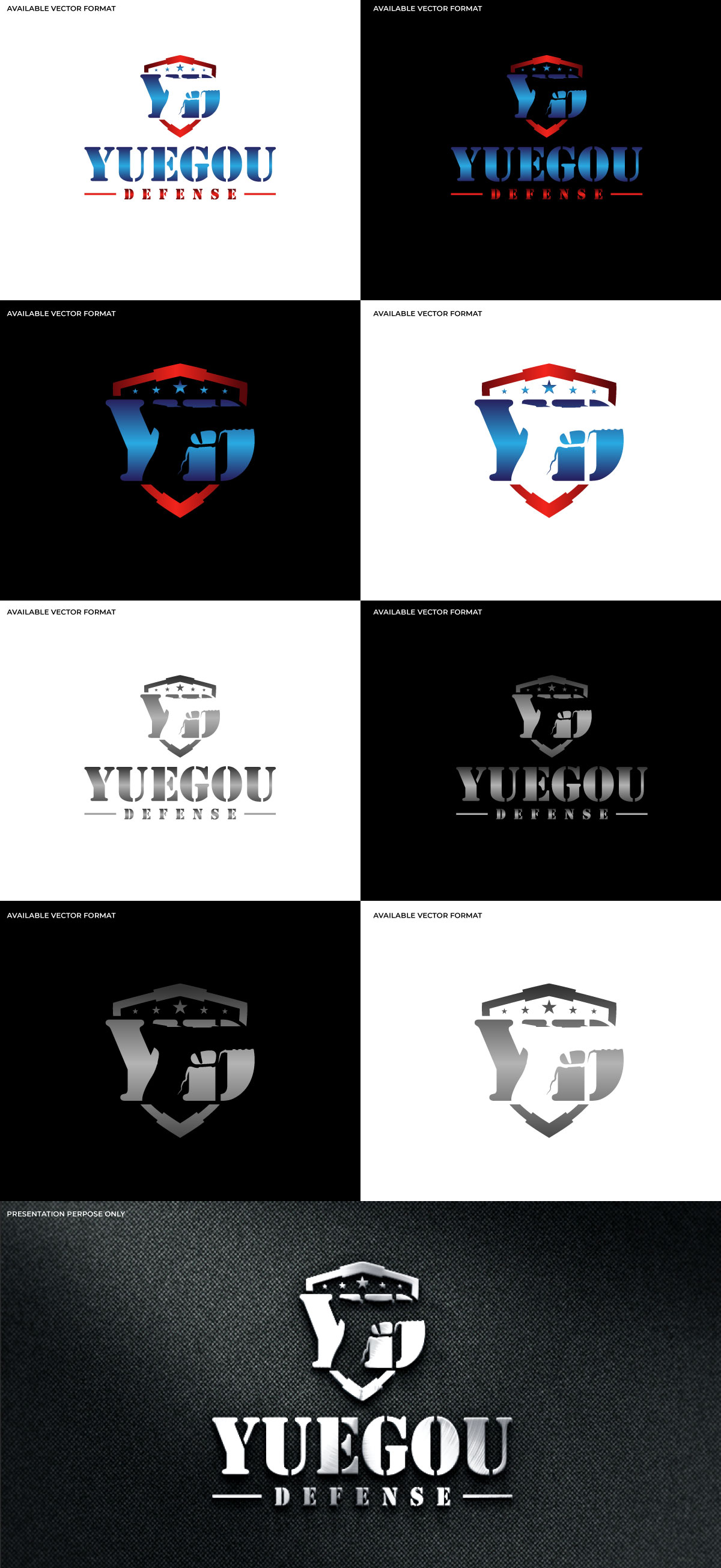 Logo Design by RS_Design for Zhejiang Yuegou Defense Technology Co., Ltd. | Design #29206332