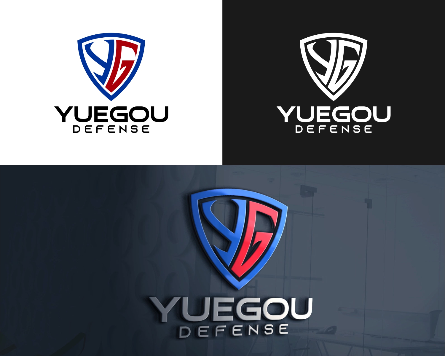 Logo Design by Rusmin Gustamin for Zhejiang Yuegou Defense Technology Co., Ltd. | Design #29228456