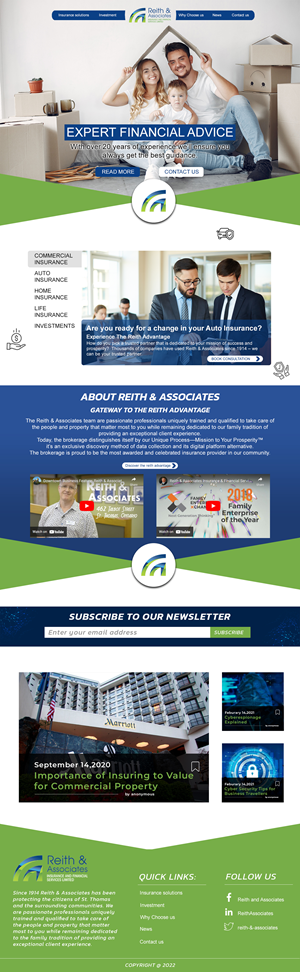 Web Design by Adeel Rahman for this project | Design #29215391