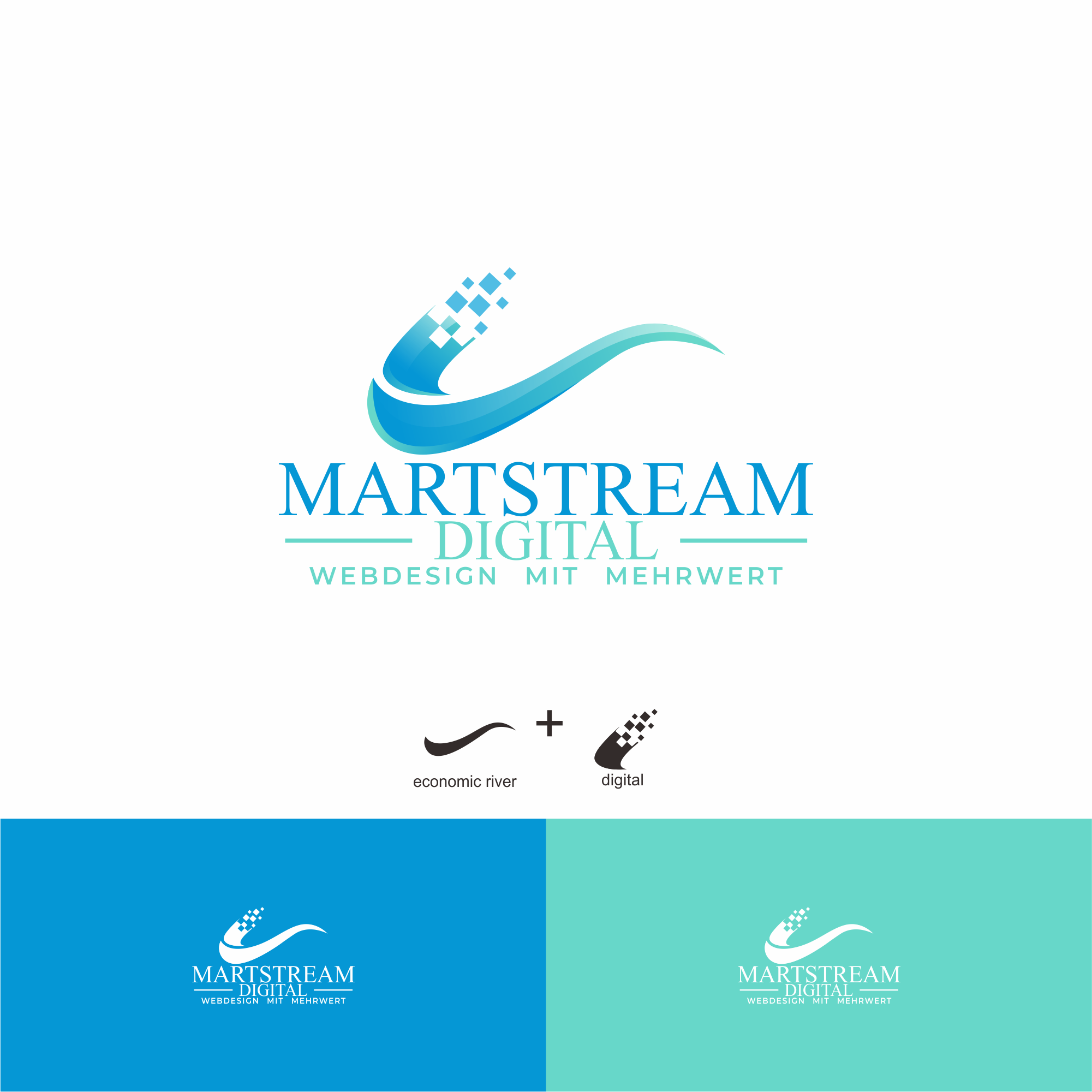 Logo Design by alitjuara for Martstream Digital Gmbh | Design #29224551