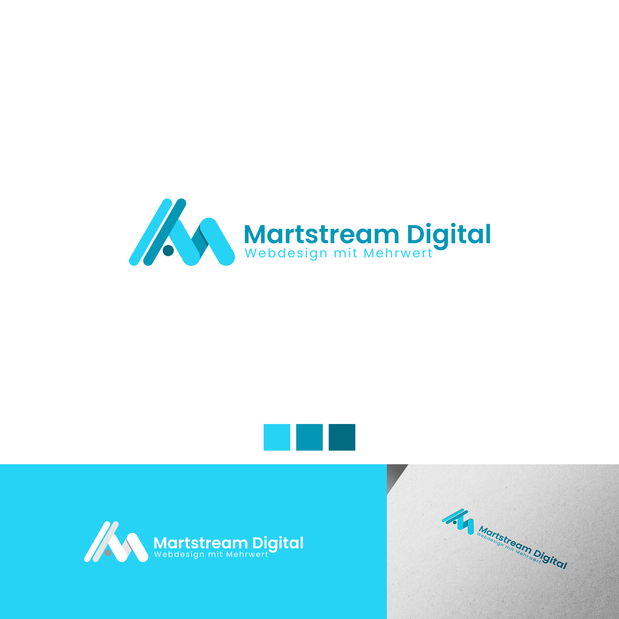Logo Design by alitjuara for Martstream Digital Gmbh | Design #29224557