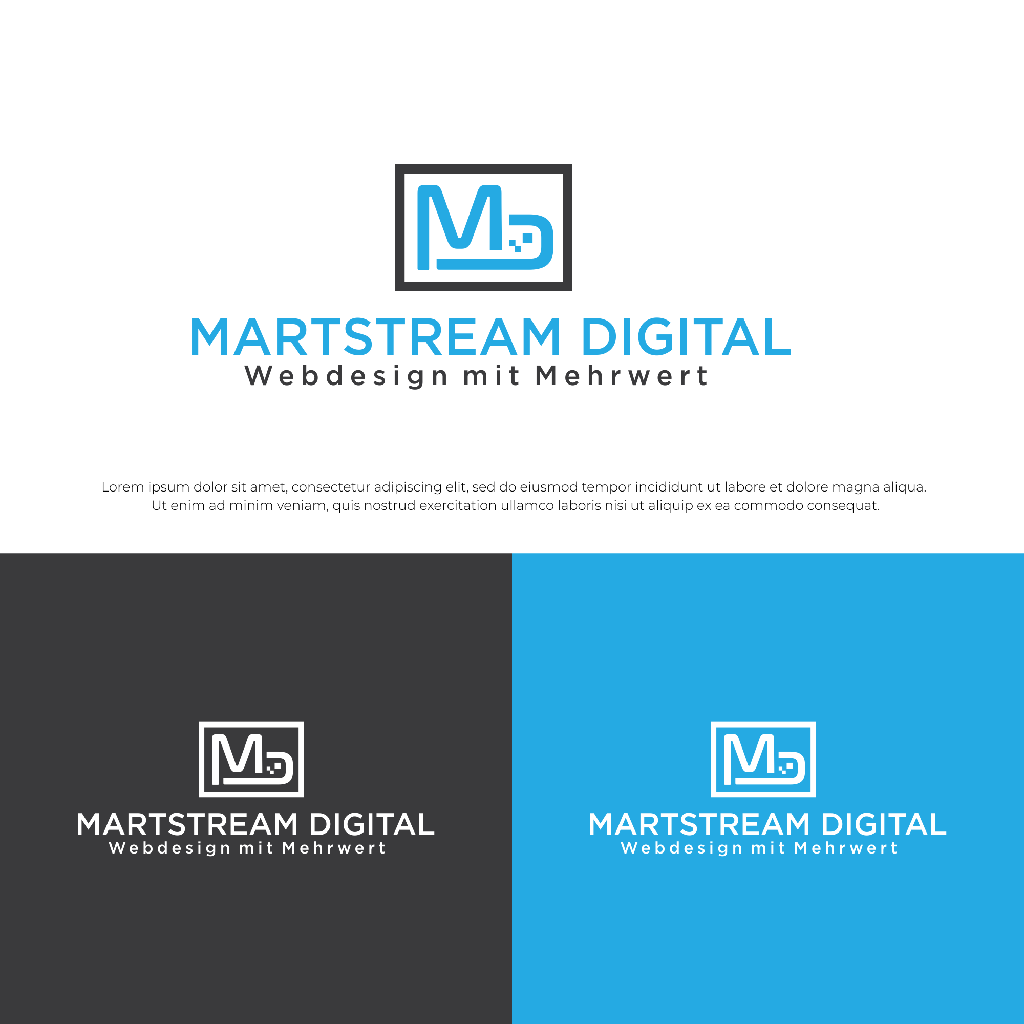 Logo Design by alitjuara for Martstream Digital Gmbh | Design #29229922
