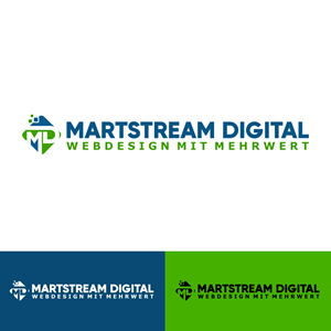 Logo Design by alitjuara for Martstream Digital Gmbh | Design: #29229927