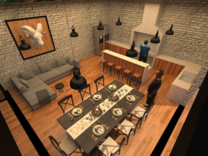 Weekend House / Hunters House | 3D Design von phuho