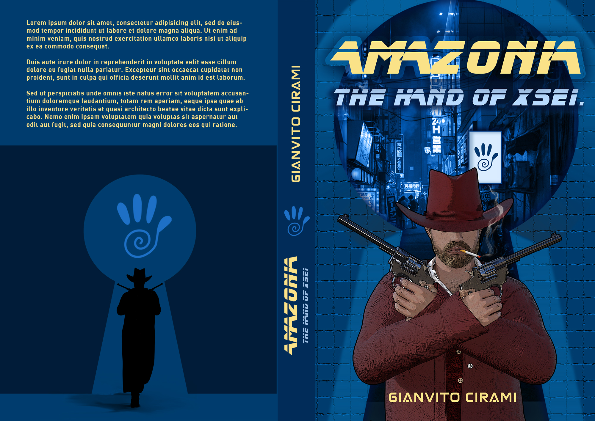 Book Cover Design by Bonifacio Álvarez for this project | Design #29243118