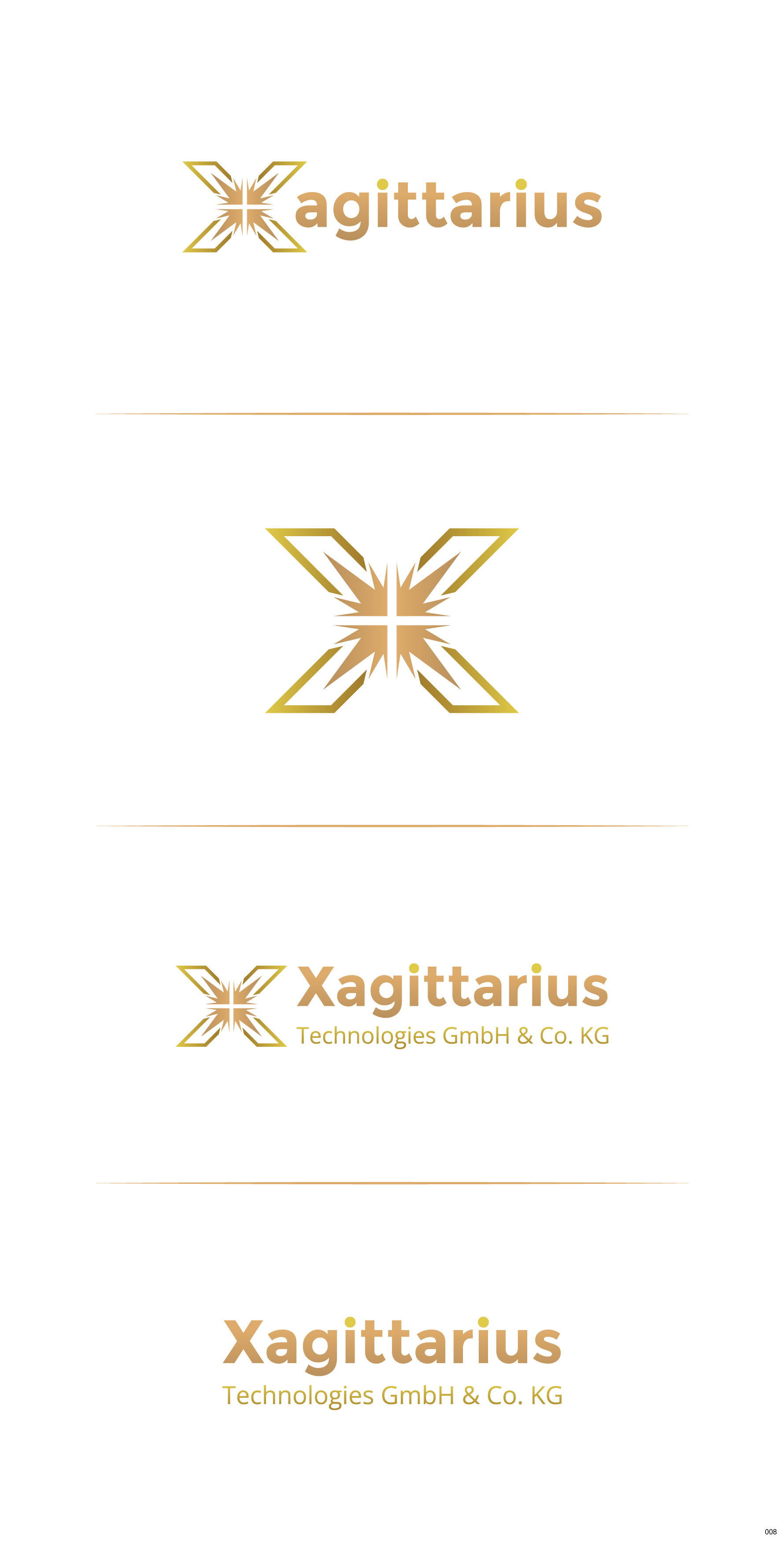 Logo Design by jnh for XAGITTAIUS Technologies GmbH & Co. KG | Design #29243685