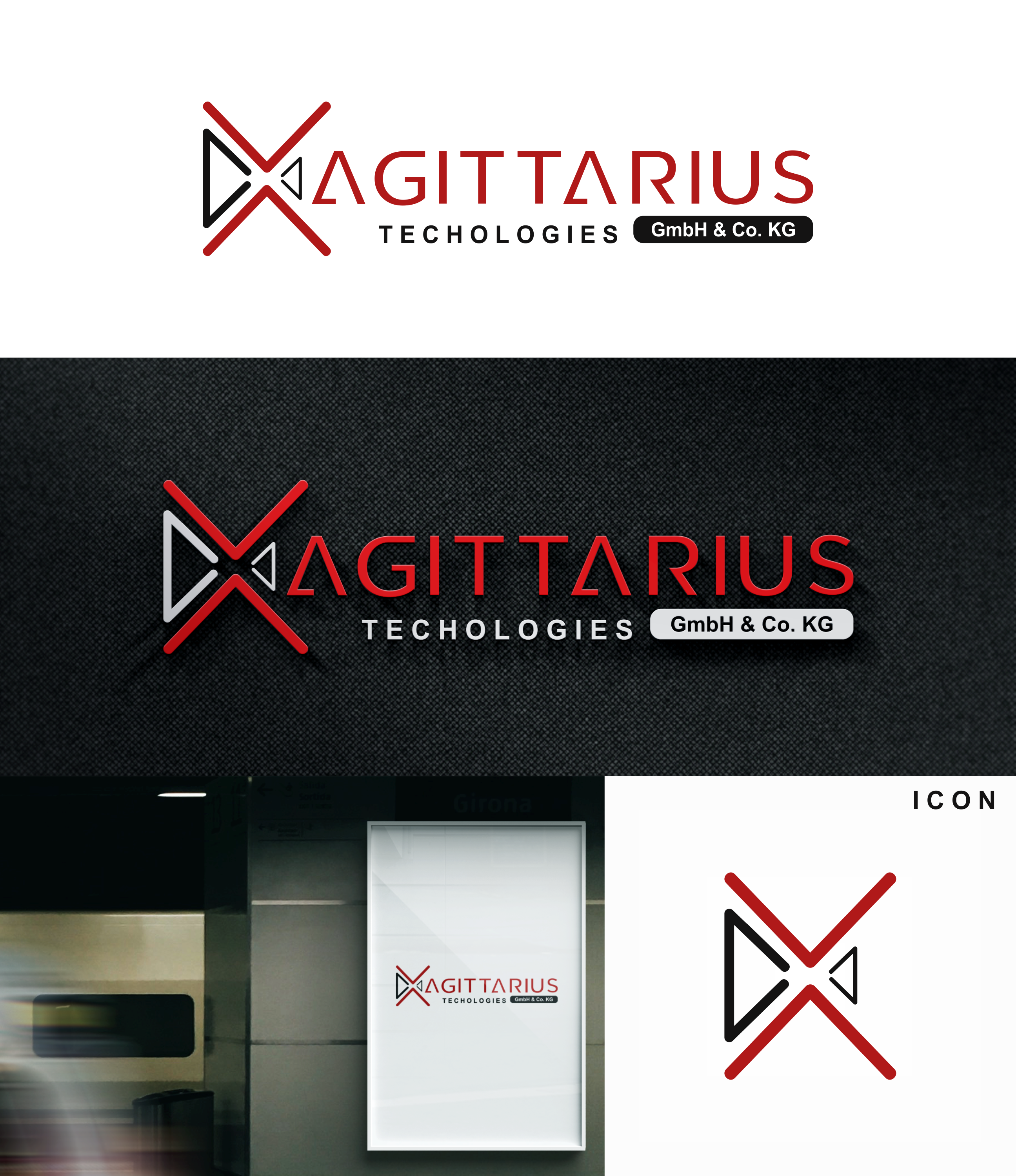Diseño de Logo por Adeikhan para XAGITTAIUS Technologies GmbH & Co. KG | Diseño #29243267