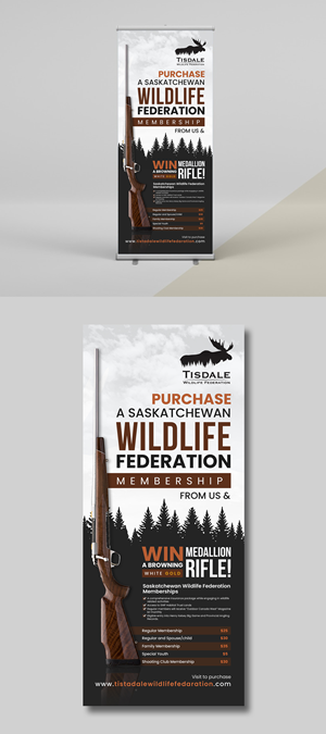 Non profit needs Pop up banner design | Design de Panneau par ZeneFashions