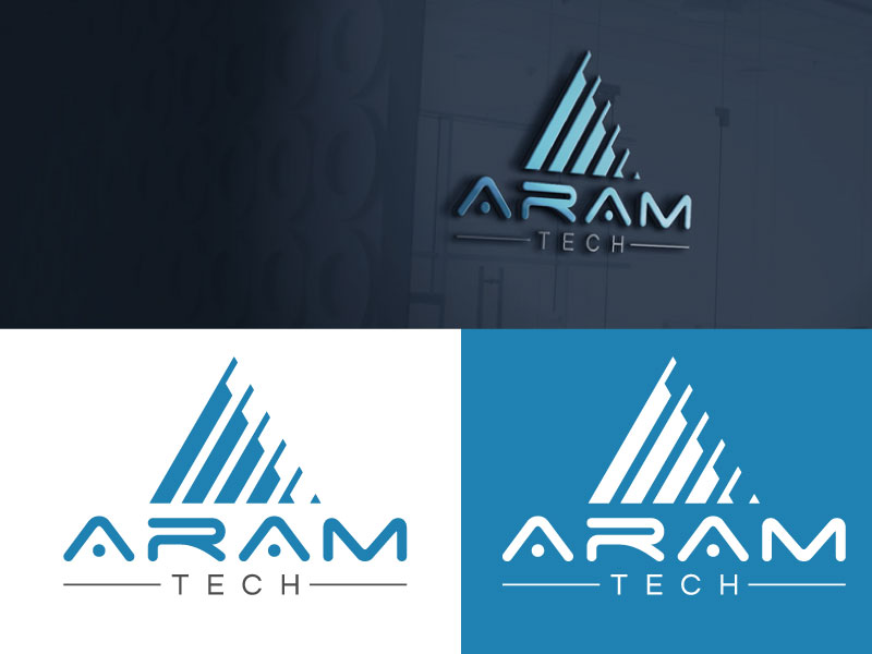 Logo Design by Cliping_path for Aram Tech Business Solutions | Design #29215864