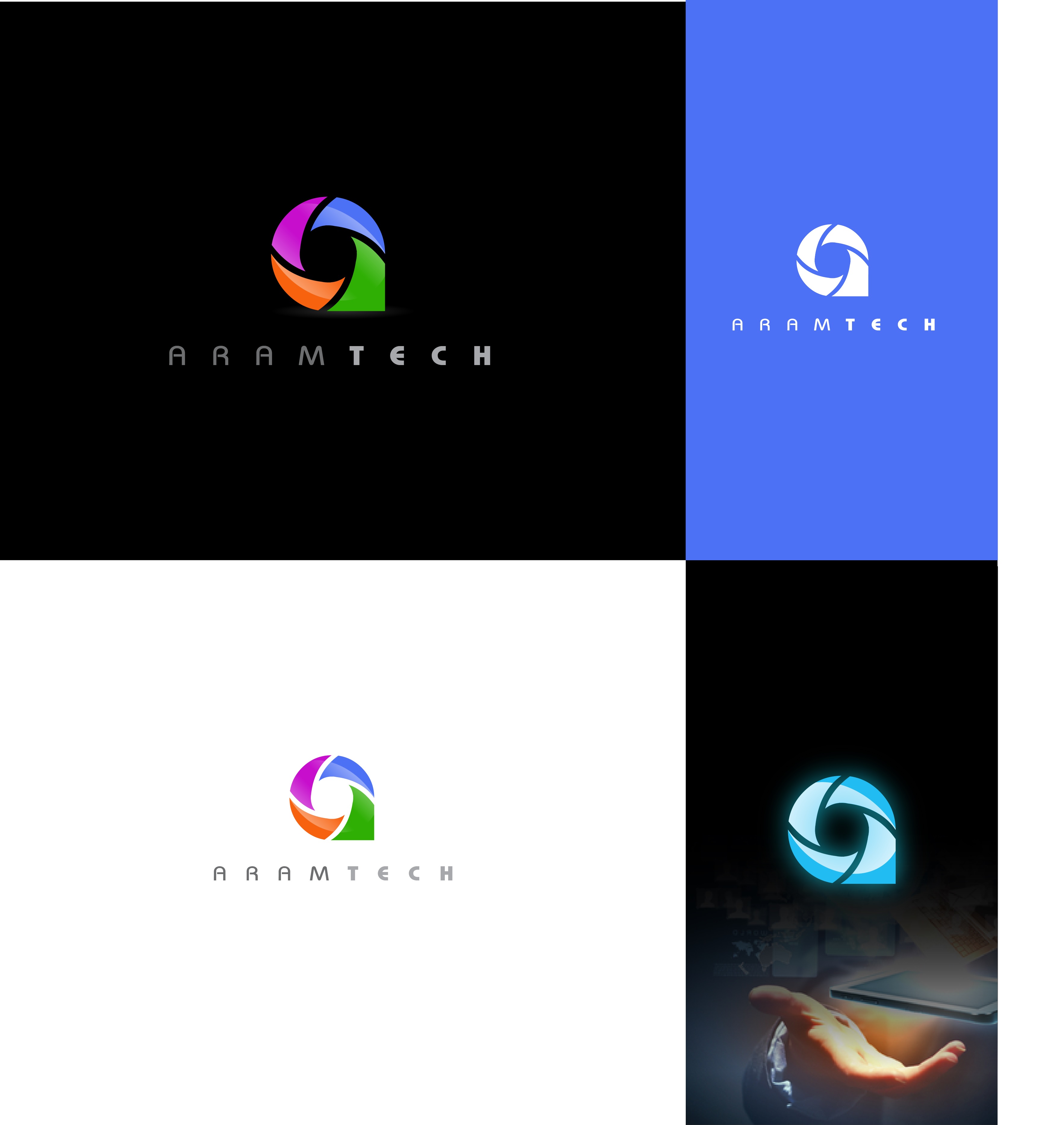Logo Design by Kira Graphics for Aram Tech Business Solutions | Design #29285416