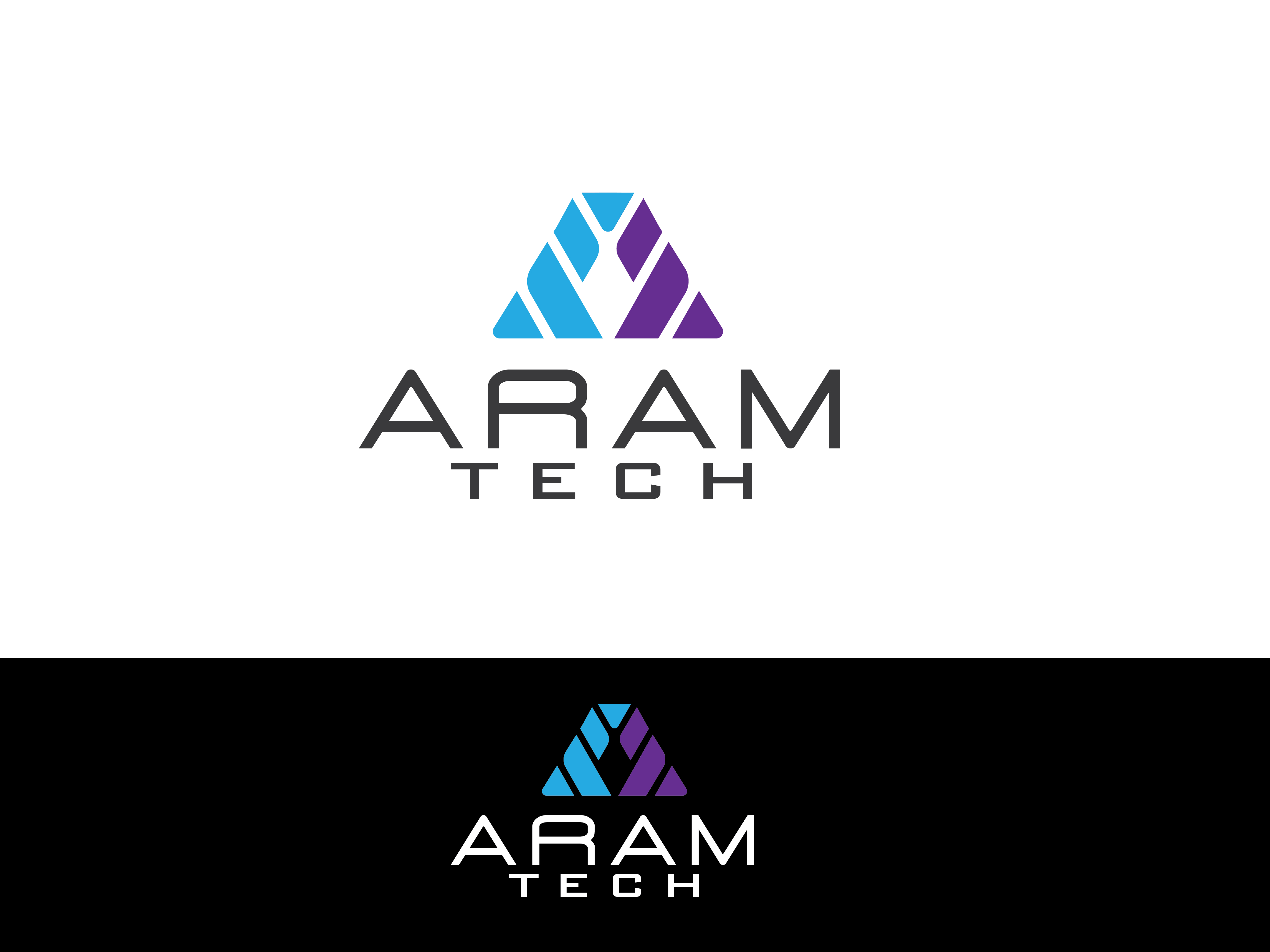 Logo Design by renderman for Aram Tech Business Solutions | Design #29208585