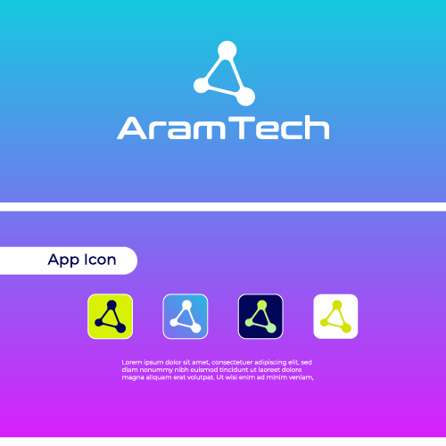 Logo Design by AymaneDesign for Aram Tech Business Solutions | Design #29225153