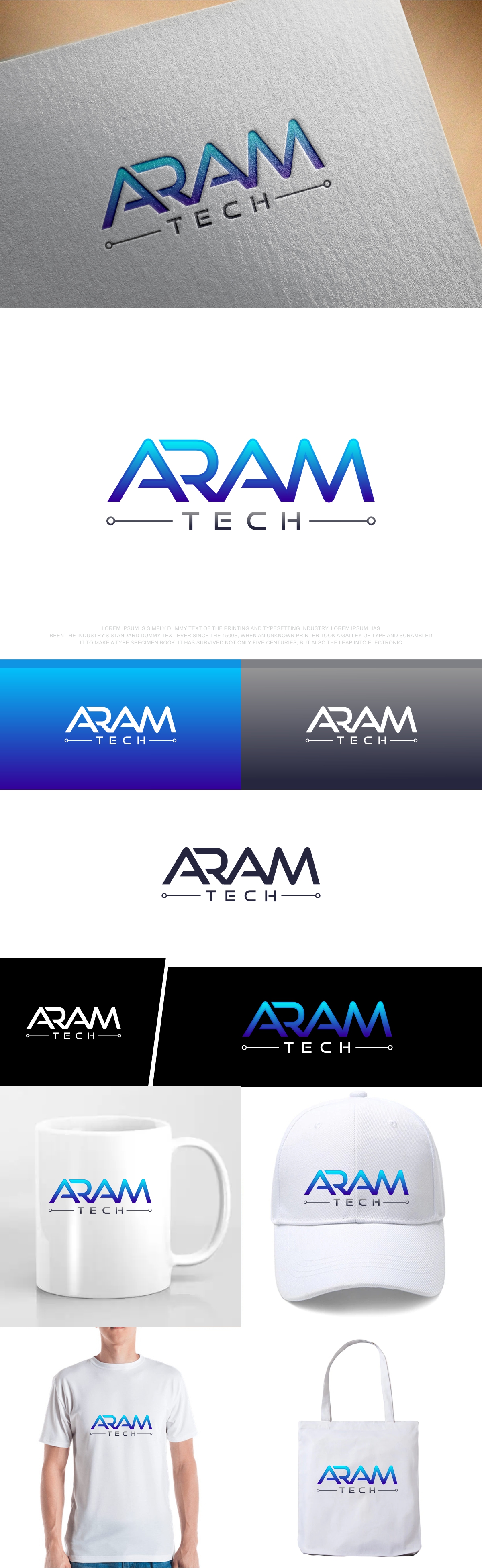 Logo Design by fly  design for Aram Tech Business Solutions | Design #29209709