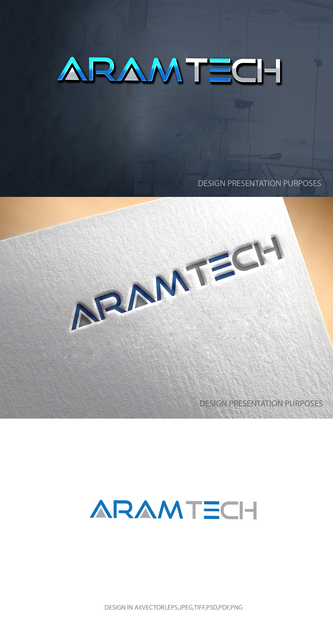 Design de Logo par graphicevolution pour Aram Tech Business Solutions | Design #29206897