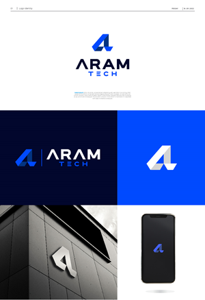 Logo-Design von JEFF DIZNS für Aram Tech Business Solutions | Design #29207658