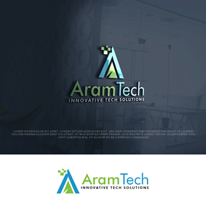 Logo Design by AlphabetZero.co.uk for Aram Tech Business Solutions | Design: #29242271