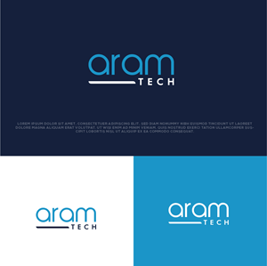 Logo Design by AlphabetZero.co.uk for Aram Tech Business Solutions | Design: #29242496
