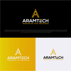 Logo Design by AlphabetZero.co.uk for Aram Tech Business Solutions | Design: #29242499