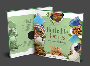 Recipes book cover | Diseño de portada de libro por ARO