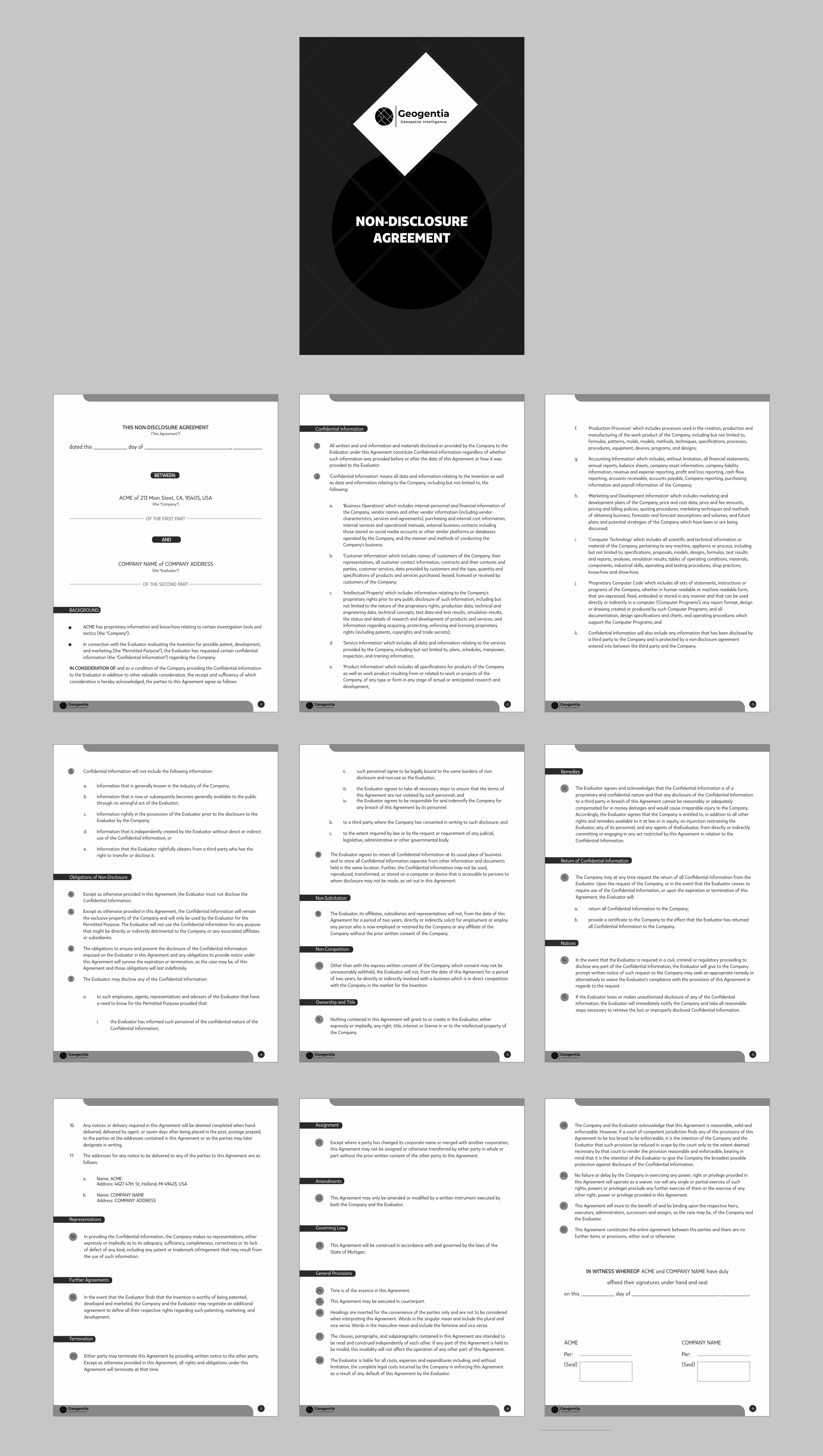 Diseño de Plantilla de Word por Fine Graphics House para este proyecto | Diseño #29218346