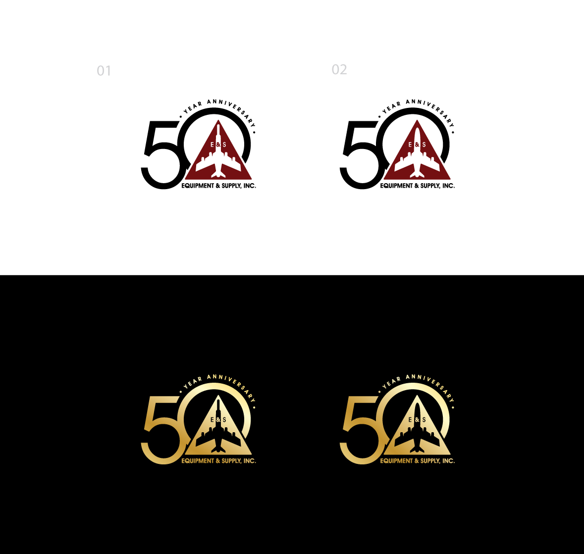 Logo Design by step forward 2 for Equipment & Supply, Inc. | Design #29229111