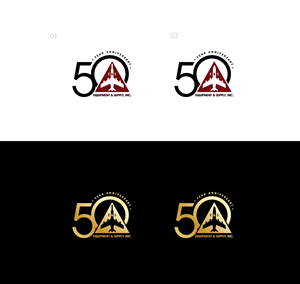 Logo Design by step forward 2 for Equipment & Supply, Inc. | Design: #29229111
