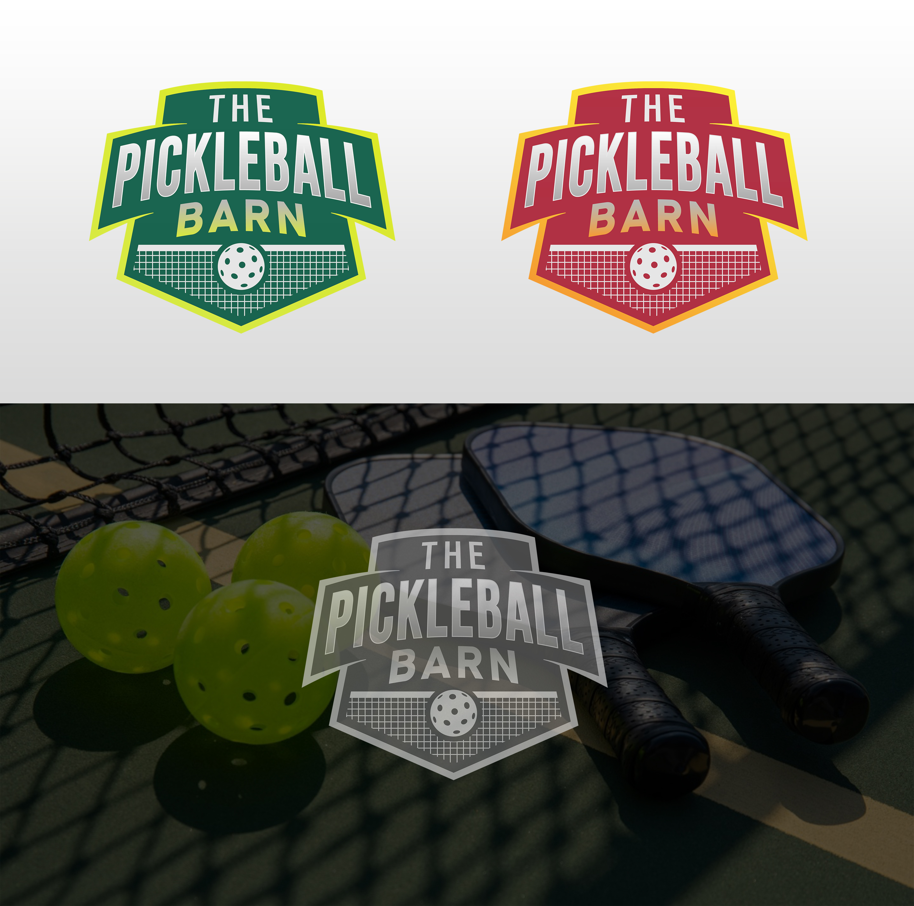 Logo Design by LK Desing for The Pickleball Barn | Design #29240253