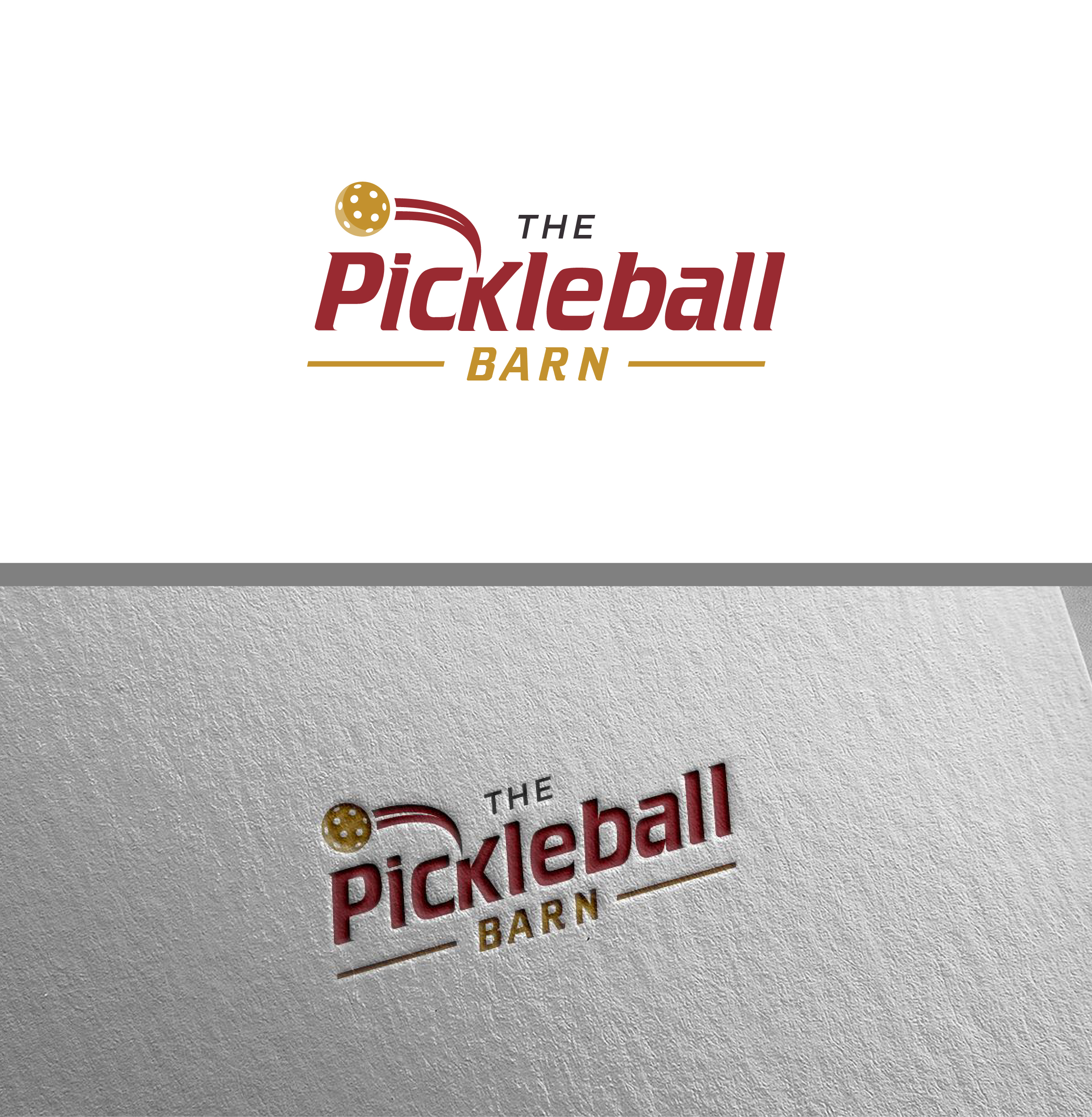 Logo Design by ecorokerz for The Pickleball Barn | Design #29210450