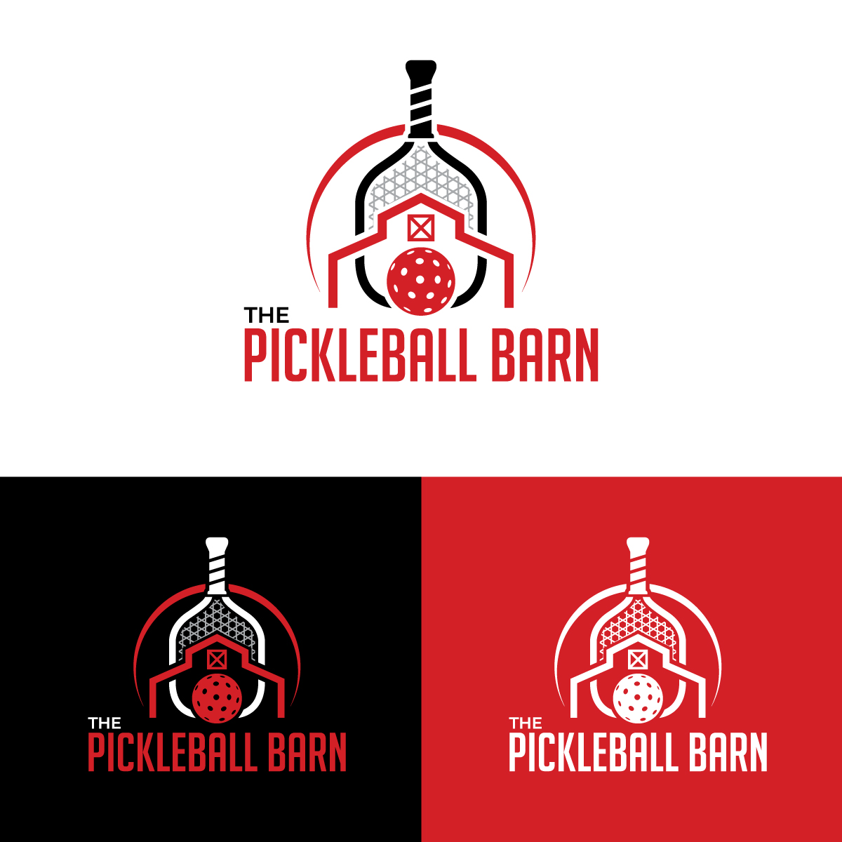 Logo Design by brand maker for The Pickleball Barn | Design #29212555
