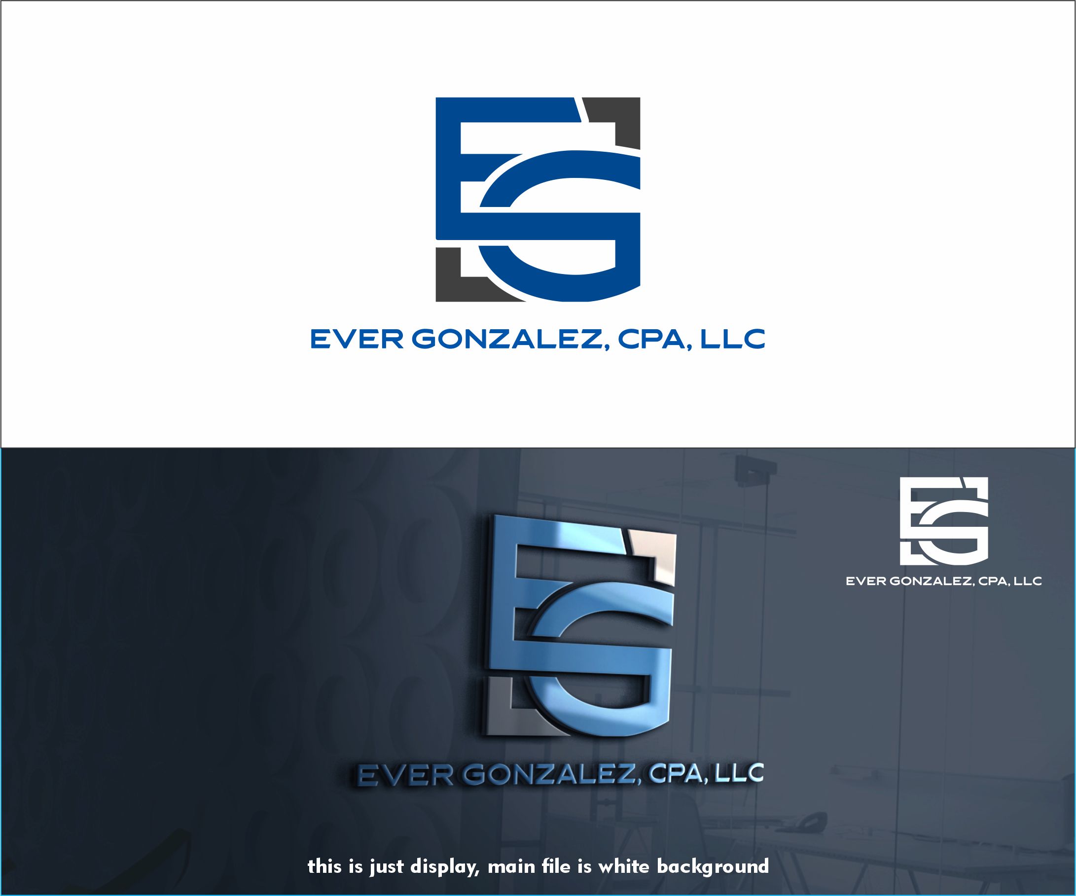 Logo Design by alkaline for Ever Gonzalez, CPA, LLC | Design #29212400