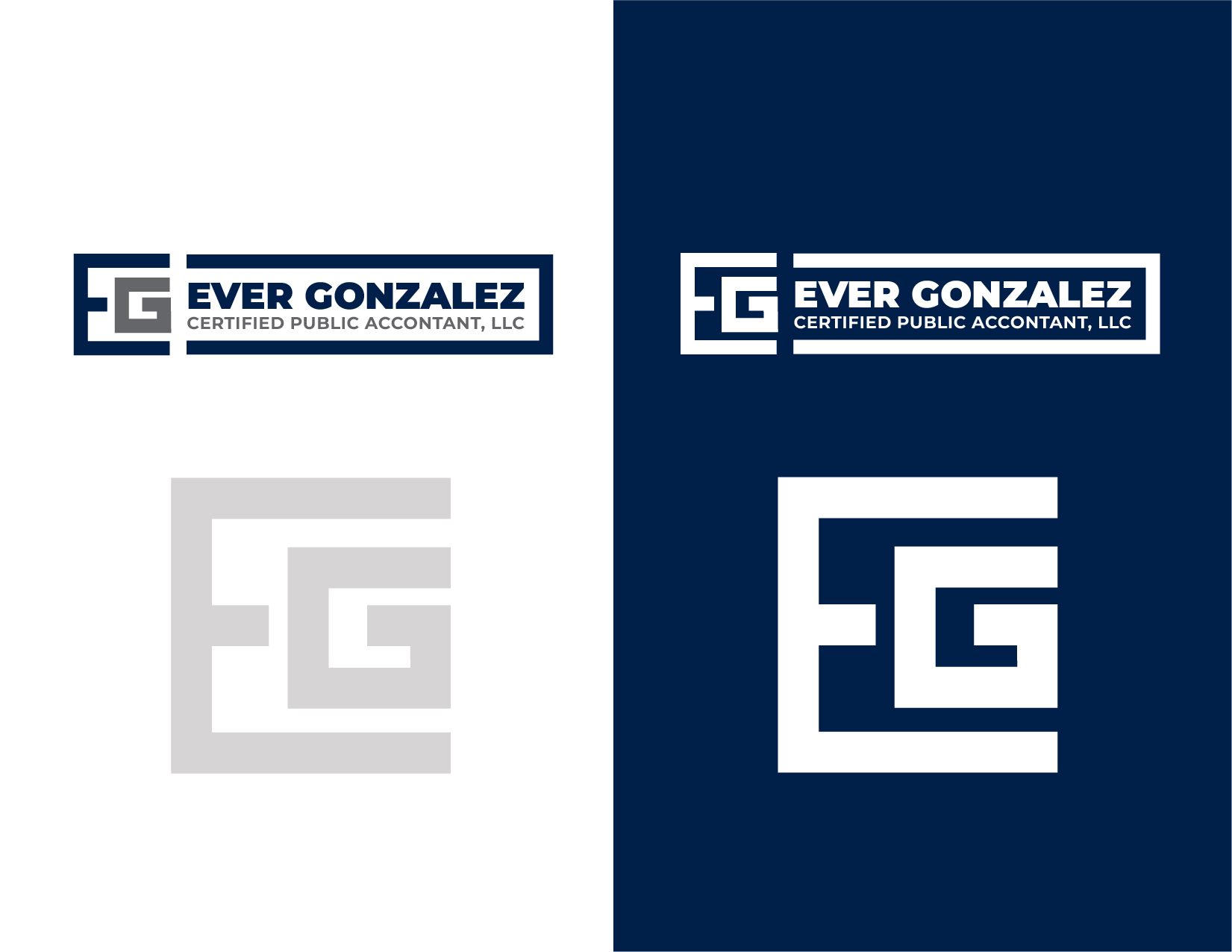 Diseño de Logo por @gus para Ever Gonzalez, CPA, LLC | Diseño #29209433