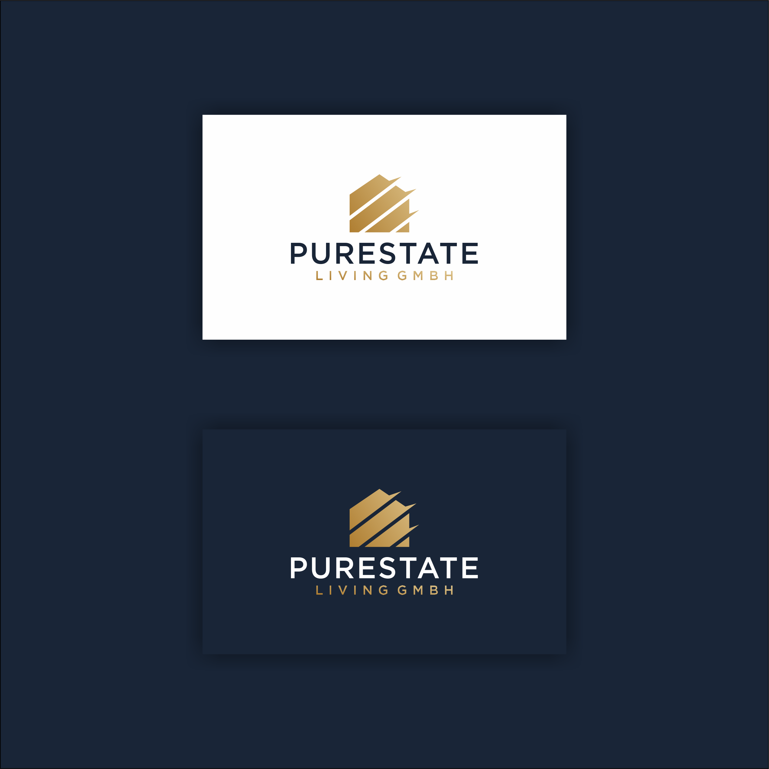Logo Design by melzh for purestate living gmbh | Design #29247738