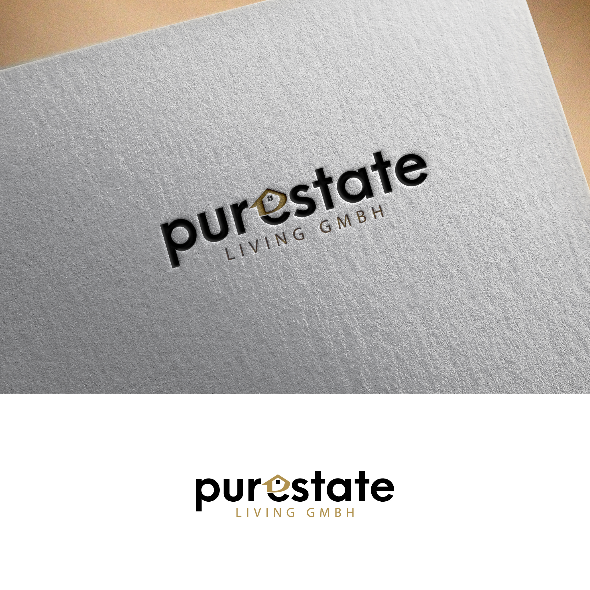 Logo Design by GraphicTec for purestate living gmbh | Design #29216260