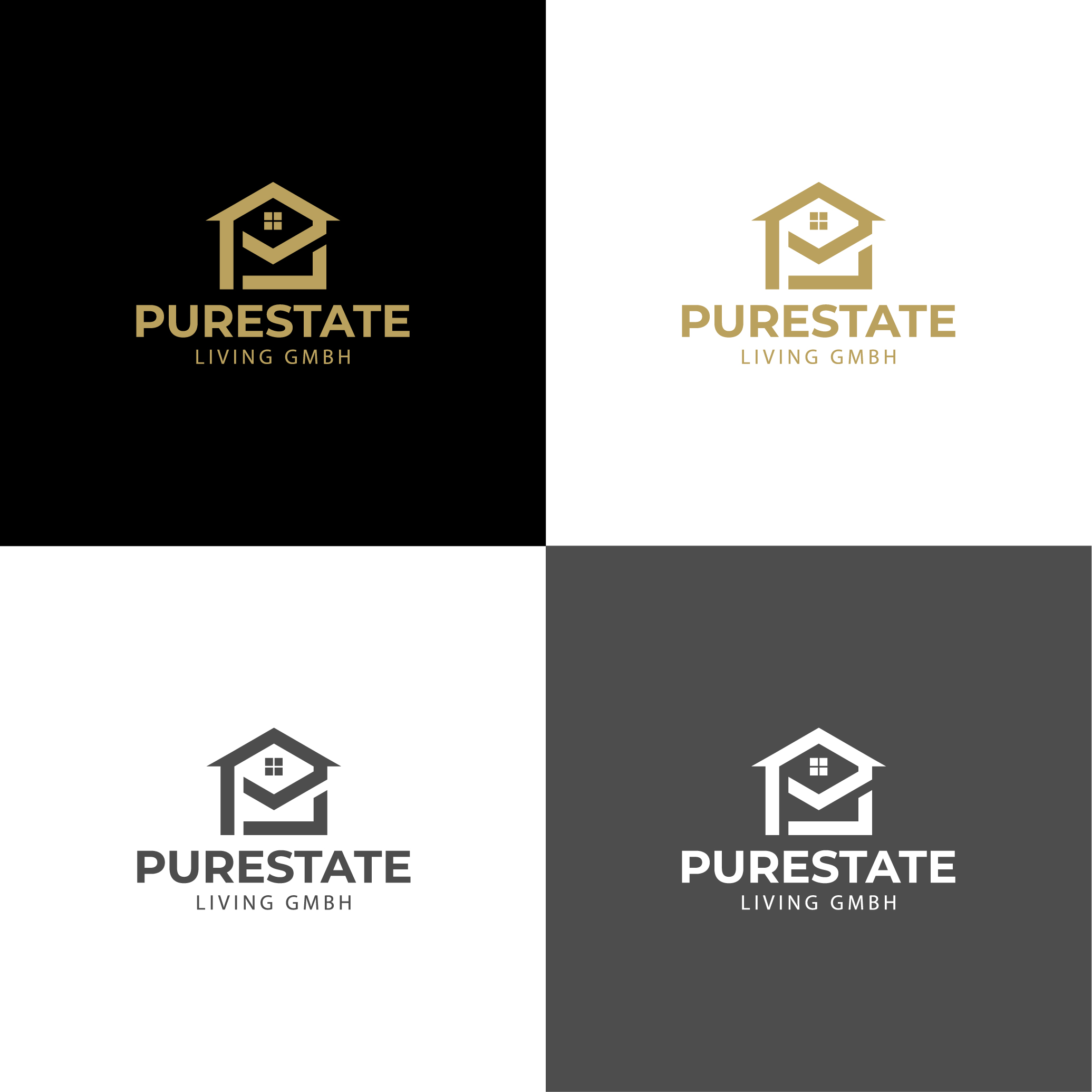 Logo Design by GraphicTec for purestate living gmbh | Design #29216261