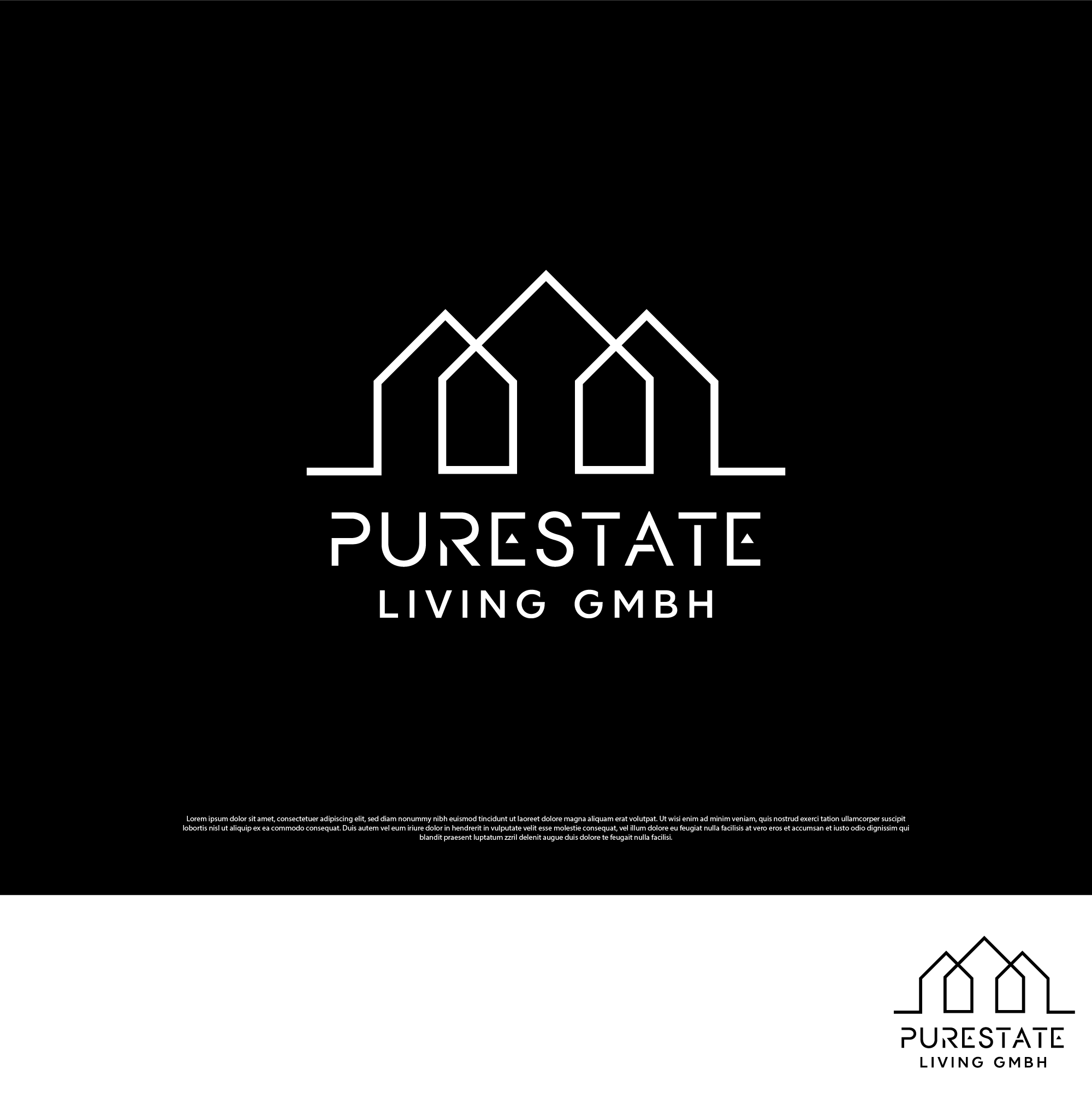 Logo Design by Grapismo Brand Studio for purestate living gmbh | Design #29216725