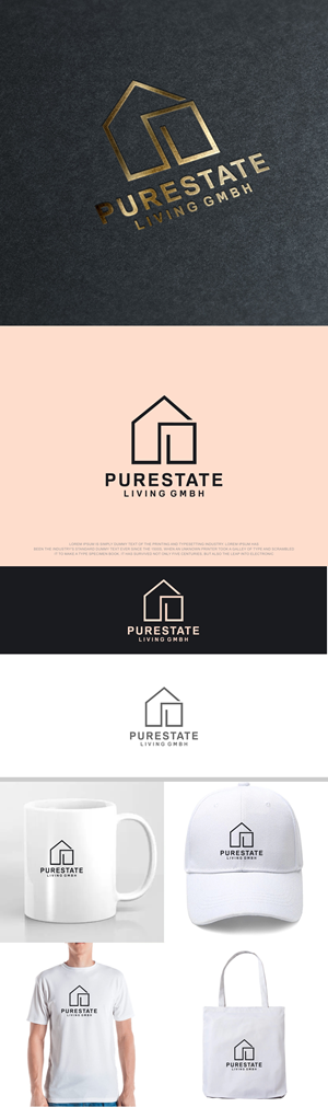 Diseño de Logo por fly  design para purestate living gmbh | Diseño: #29216049
