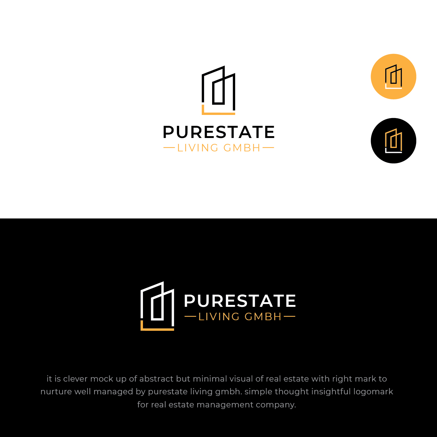 Logo-Design von nandkumar für purestate living gmbh | Design #29211866