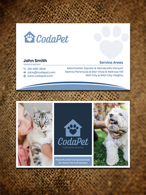 Business Card Design by Sandaruwan for CodaPet | Design #29218962