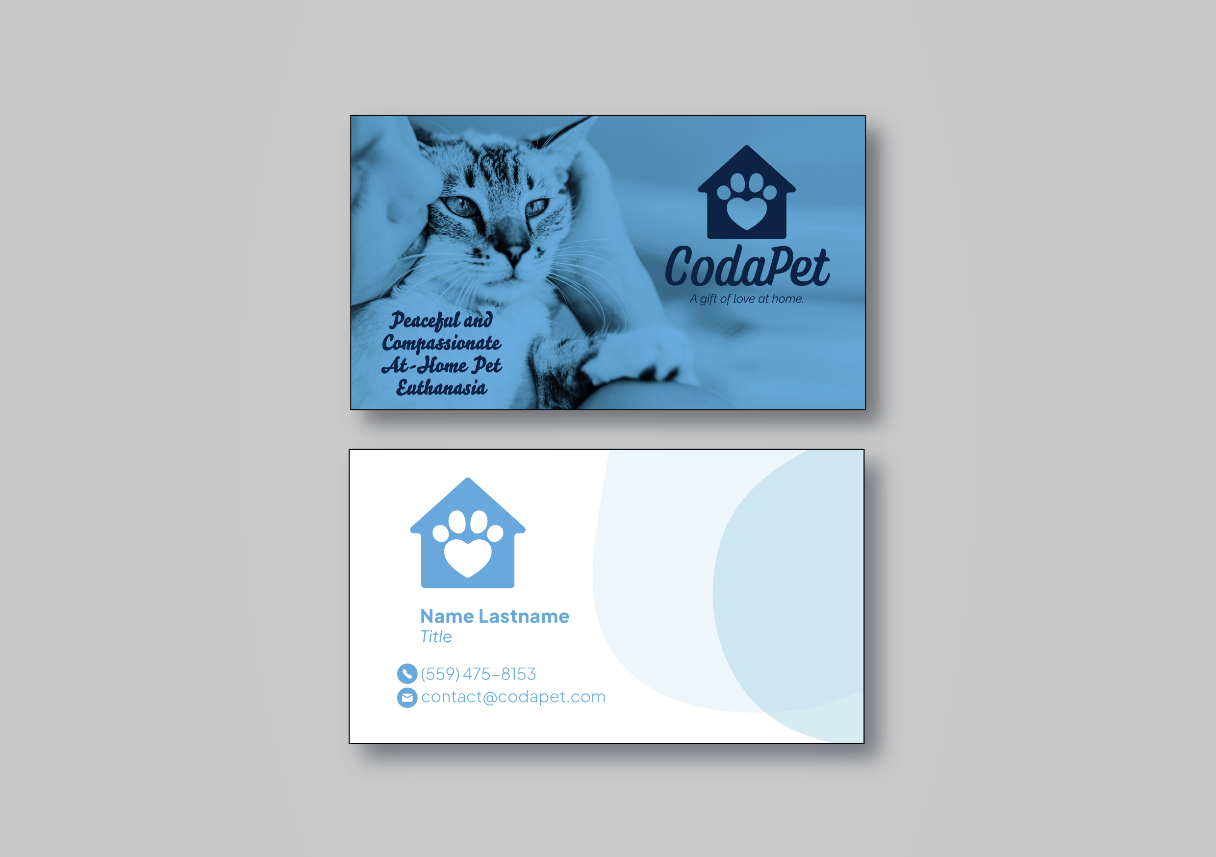 Business Card Design by MarkoE for CodaPet | Design #29216344