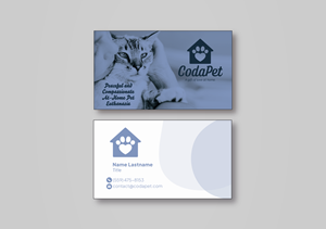 Diseño de Tarjeta de Presentación por MarkoE para CodaPet | Diseño: #29216344