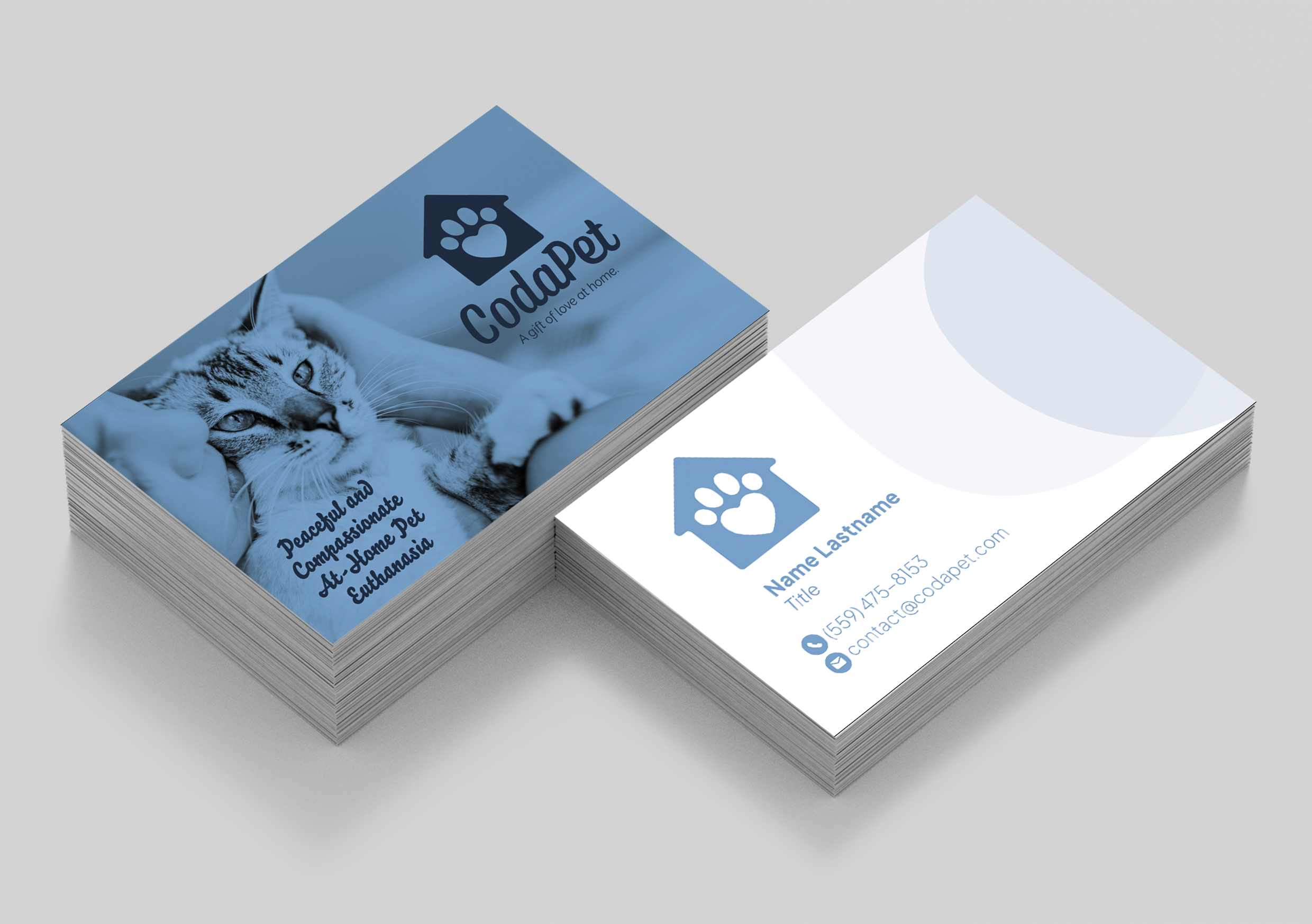 Business Card Design by MarkoE for CodaPet | Design #29216345