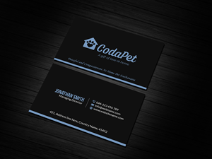 Business Card Design by Creations Box 2015 for CodaPet | Design #29219594