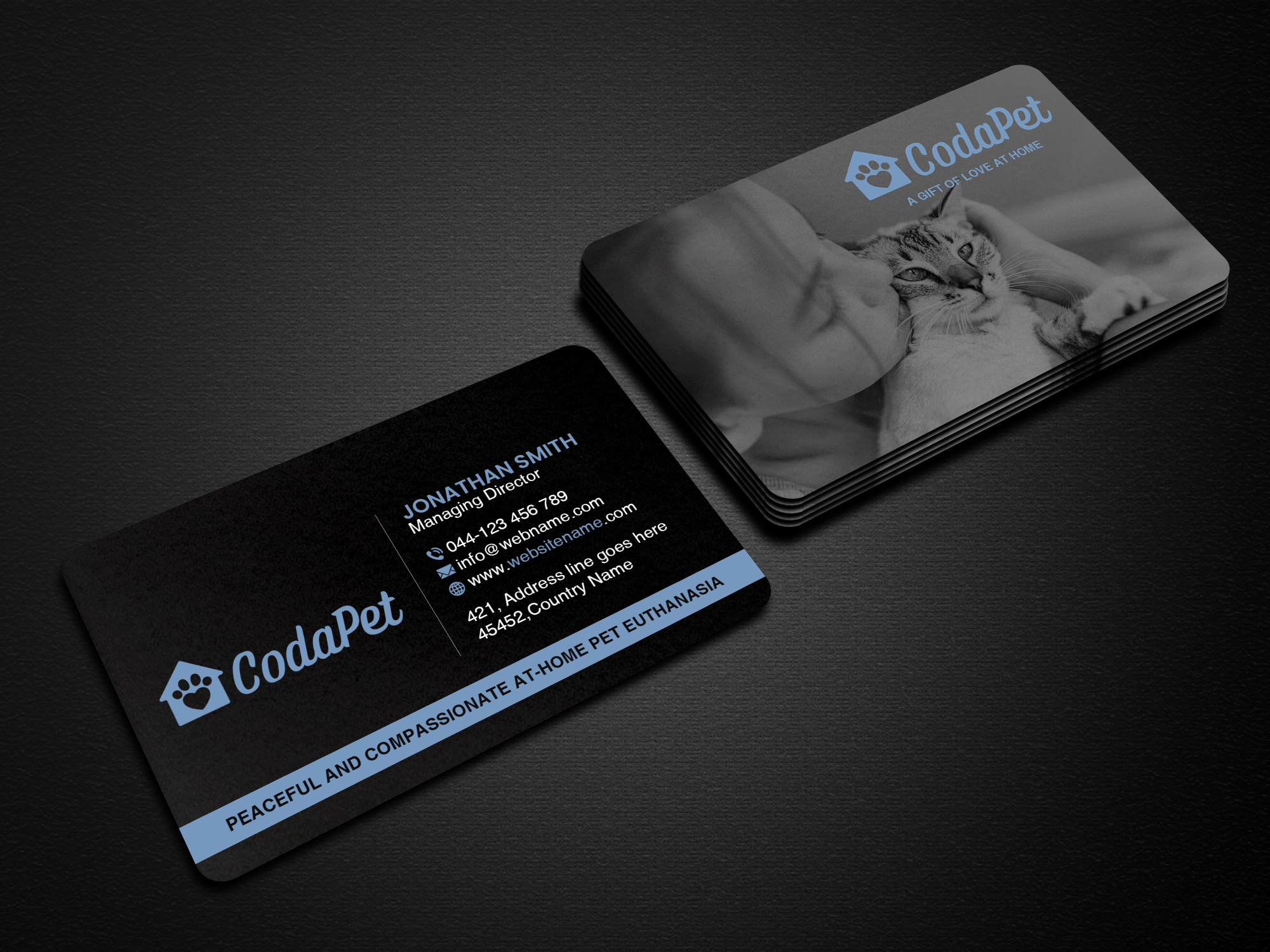 Business Card Design by Creations Box 2015 for CodaPet | Design #29219596