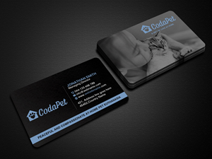 Business Card Design by Creations Box 2015 for CodaPet | Design: #29219596